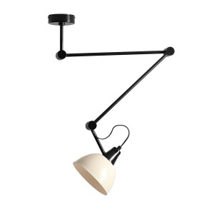 Aldex Plafon metalowy kremowy 17cm 1141PL_G3_9 z serii AIDA