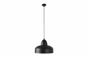 Aldex Lampa wisząca metalowa czarna 30cm 946G1 z serii COMO BLACK
