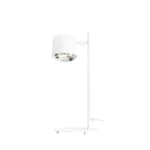 Aldex Lampa biurkowa metalowa biała 47cm 1046B z serii BOT