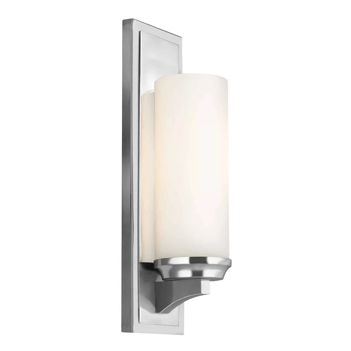 Kinkiet łazienkowy chromowany szklany IP44 AMALIA1 L z serii AMALIA - Elstead Lighting