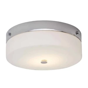 Plafon okrągły szklany chromowany 29cm TAMAR-F-L-PC z serii TAMAR - Elstead Lighting