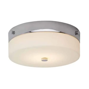 Plafon okrągły chromowany szklany 23,5cm TAMAR-F-M-PC z serii TAMAR - Elstead Lighting
