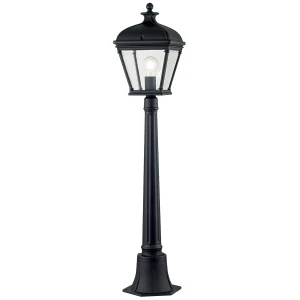 Latarnia ogrodowa czarna metalowa 104cm BAYVIEW-4M-BK z serii BAYVIEW - Elstead Lighting
