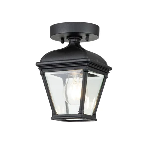 Plafon zewnętrzny metalowy czarny IP44 BAYVIEW-PORCH-BK z serii BAYVIEW - Elstead Lighting