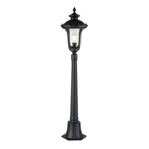 Latarnia ogrodowa metalowa czarna 115cm CC4-S-BK z serii CHICAGO - Elstead Lighting