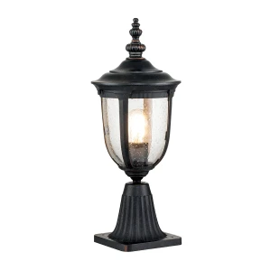 Lampa zewnętrzna stojąca czarna metalowa CL2-S z serii Cleveland - Elstead Lighting
