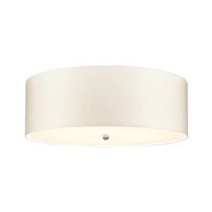 Plafon okrągły 76cm chromowany z abażurem DL-FLETCHER30-7LT-IV-PC z serii FLETCHER - Elstead Lighting