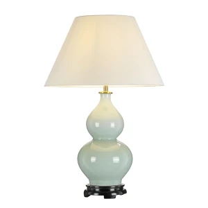 Lampa stołowa ceramiczna seledynowa 64cm DL-HARBIN-TL-CEL z serii HARBIN - Elstead Lighting
