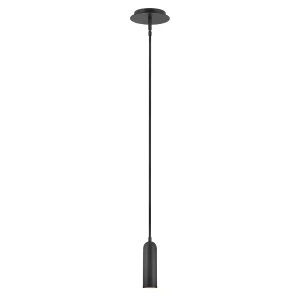 Lampa wisząca LED czarna metalowa tubowa HK-DAX-MP-BK z serii DAX - Elstead Lighting