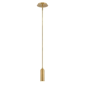 Lampa wisząca LED metalowa w kolorze starego mosiądzu HK-DAX-MP-HB z serii DAX - Elstead Lighting