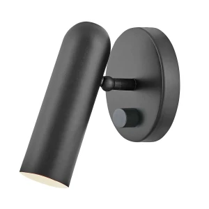 Kinkiet LED czarny metalowy z regulacją HK-DAX1-BK z serii DAX - Elstead Lighting