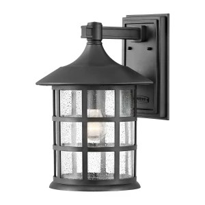 Kinkiet zewnętrzny latarnia czarny z szybą HK-FREEPORT2-L-TBK z serii FREEPORT - Elstead Lighting
