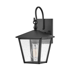 Kinkiet zewnętrzny latarnia czarny metalowy HK-HUNTERSFIELD2-S-BK z serii HUNTERSFIELD - Elstead Lighting