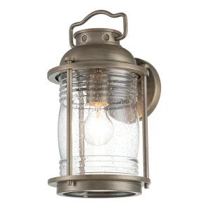 Kinkiet zewnętrzny latarnia metalowa brązowa KL-ASHLANDBAY2-M-BU z serii Ashland Bay - Elstead Lighting