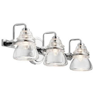 Kinkiet łazienkowy chromowany 3-punktowy KL-TALLAND3-PC-BATH z serii TALLAND - Elstead Lighting