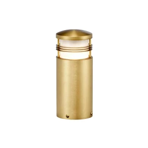 Słupek ogrodowy mosiężny szczotkowany 25cm NEWBRIGHTON-MB-BRASS z serii NEWBRIGHTON - Elstead Lighting