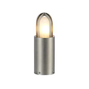 Słupek ogrodowy stalowy srebrny 30cm PAIGNTON-MB-SS z serii PAIGNTON - Elstead Lighting