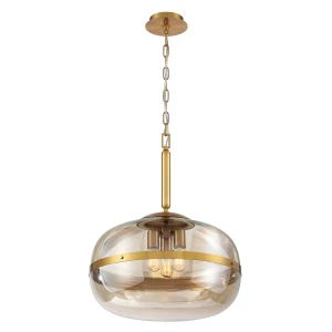 Lampa wisząca Nottingham QN-NOTTINGHAM-3P-AB - Quintiesse