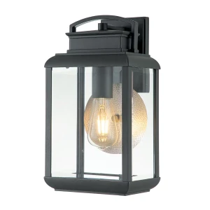 Kinkiet zewnętrzny latarnia grafitowy metalowy QZ-BYRON-M-GR z serii Byron - Elstead Lighting