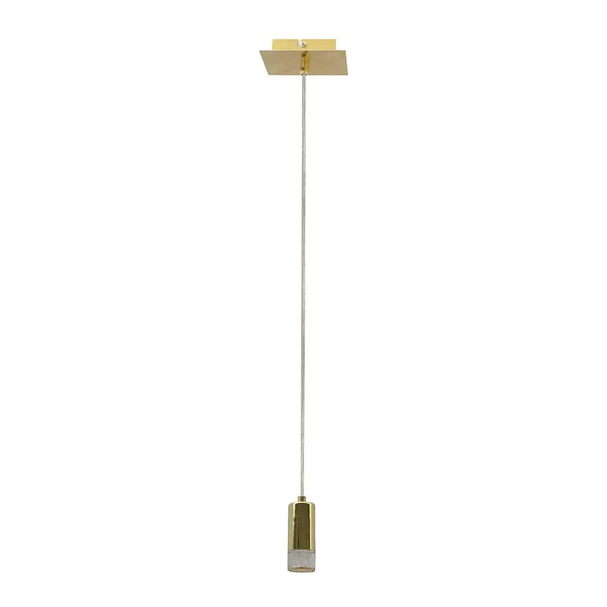 Lampa wisząca mosiężna szklana 1-punktowa HD443N-01-8144 z serii MENTIN - Lampy Italux