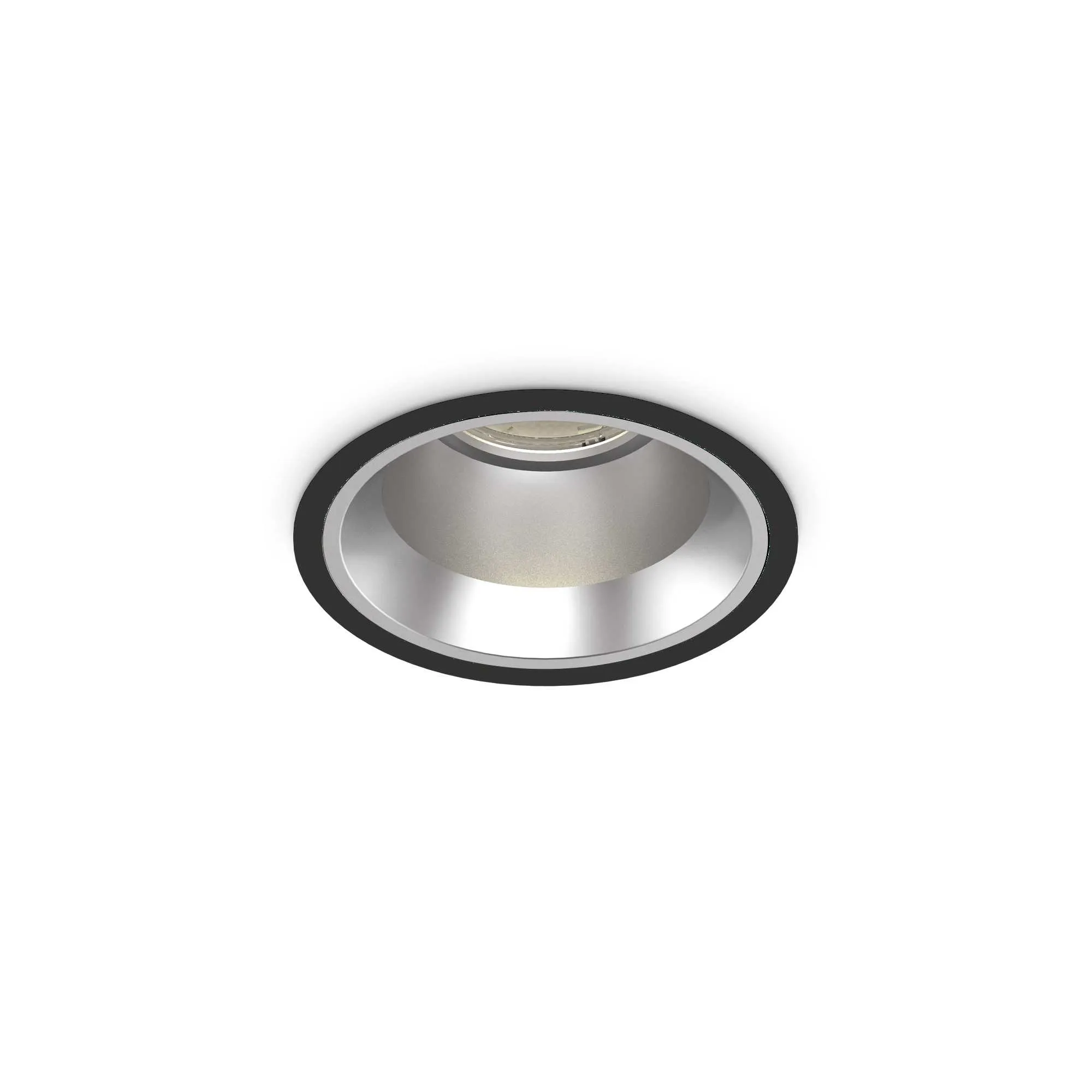 Lampa wpuszczana okrągła OFF FI 15W 3000K czarna 266558 - Ideal Lux