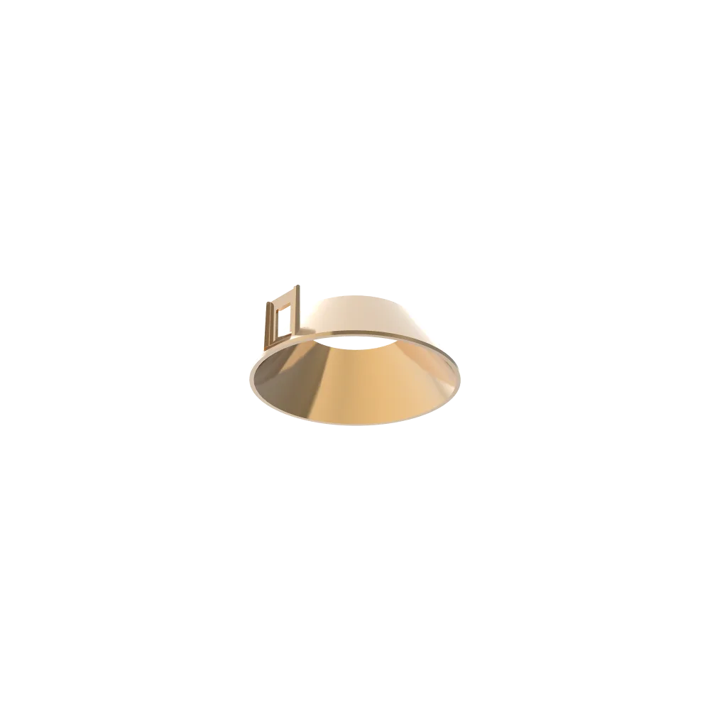 Ramka dekoracyjna ZEUS RIFLETTORE TONDO 13W ORO 323602 - Ideal Lux