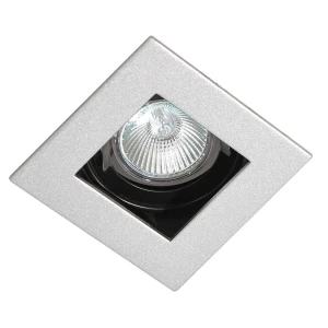 Oprawa do wbudowania kwadratowa srebrna metalowa DL-101D/SY z serii RELIO - Lampy Italux