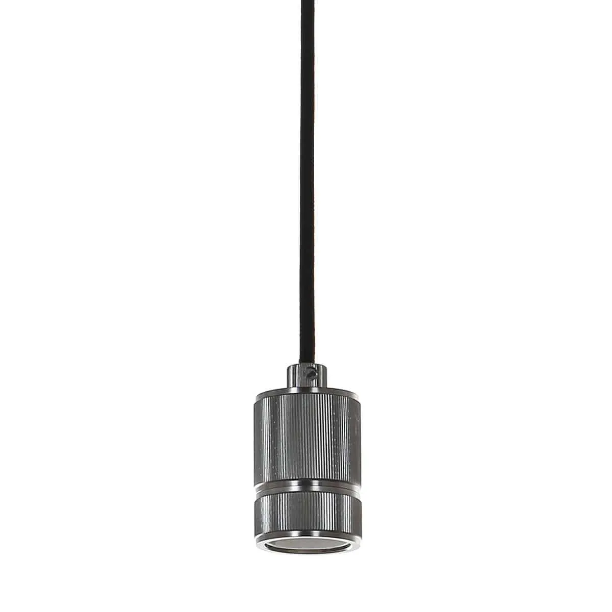 Lampa wisząca metalowa czarna minimalistyczna DS-M-010 z serii CASA - Lampy Italux