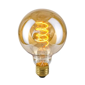 Żarówka LED E27 4W 2200K G95 Spiral Amber LDS-G95-SA G95 - Italux