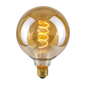 Żarówka LED E27 4W 2200K G125 Spiral Amber LDS-G125-SA G125 - Italux