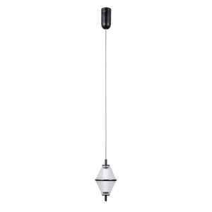 Lampa wisząca czarna aluminiowa LED PND-34395-1-BK z serii Fuente - Lampy Italux