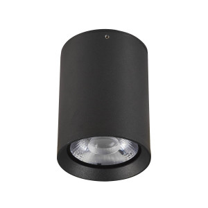 Lampa sufitowa LED czarna metalowa IP54 OPN-2003-3K z serii Cervia - Lampy Italux