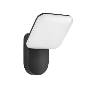 Kinkiet zewnętrzny LED czarny kwadratowy OWL-6206-4K z serii Nammi - Lampy Italux