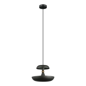 Lampa wisząca metalowa grafitowa 18cm PND-73221-1M-GR z serii Marina - Lampy Italux