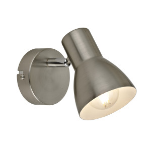Kinkiet reflektor metalowy srebrny regulowany SPL-3422-1-SN z serii Riado - Lampy Italux