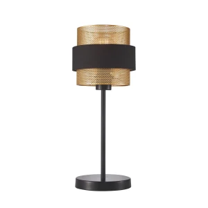 Lampa stołowa stalowa czarno-złota 44cm TB-27467-1-BK-GD z serii Bans - Lampy Italux