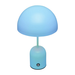 Lampa stołowa niebieska metalowa LED TB-75839-BLU z serii Cantia - Lampy Italux