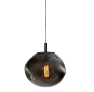 Lampa wisząca designerska AVIA BLACK L 11156108 dymiona - Kaspa