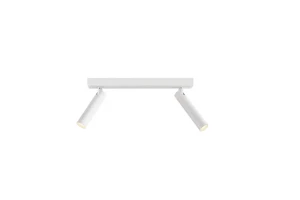 Lampa sufitowa dwupunktowa ROLL 2 50912201 biała - Kaspa