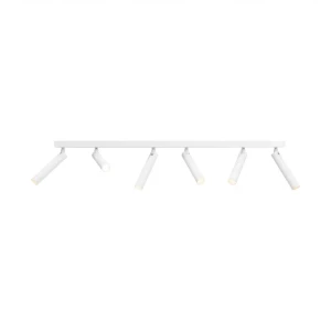 Lampa sufitowa sześciopunktowa ROLL 6 50916601 biała - Kaspa