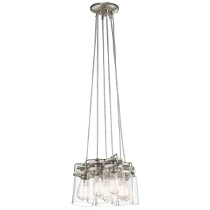 Lampa wisząca loft szklana 6-punktowa KL/BRINLEY6 z serii BRINLEY - Elstead Lighting