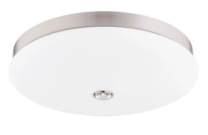 Plafon nowoczesny  Bellagio Modern biały z kryształkiem BEL-MOD-PL-3-CR - Kutek