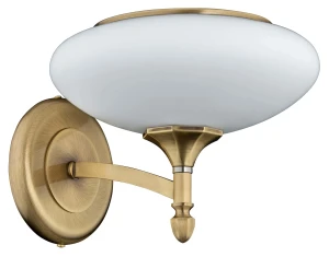 Kinkiet klasyczny z kloszem szklanym Decor DEC-K-1  - Kutek
