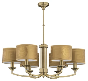 Żyrandol klasyczny do salonu Decor Abażur DEC-ZW-6(/A)  - Kutek