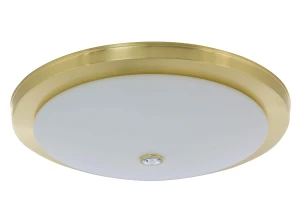 Plafon elegancki do salonu Dimaro z kryształkiem ozdobnym DIM-PL-3-CR - Kutek