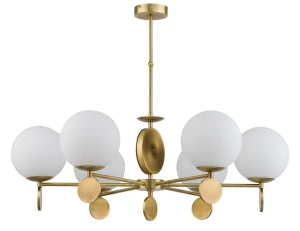 Lampa wisząca kulista na 6 kloszy Dimaro DIM-ZW-6- Kutek