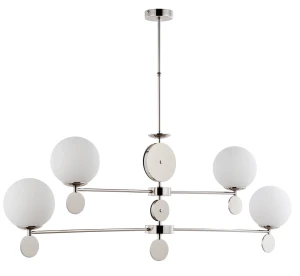 Lampa wisząca kulista na 4 klosze Dimaro DIM-ZWL-4 - Kutek