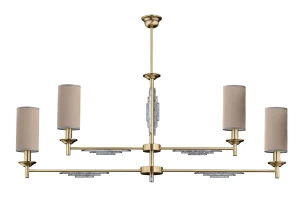 Elegancka lampa wisząca z abażurem FELLINO FEL-ZWL-4(/A)DL - Kutek