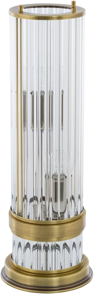Lampka gabinetowa LORETTO KLOSZ ryflowany LOR-LG-2()120 - Kutek