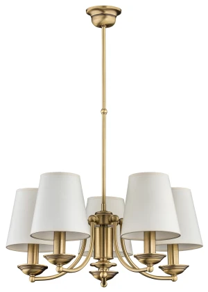 Żyrandol 5-płomienny z abażurem N Abażur N-ZW-5(/A) - Kutek